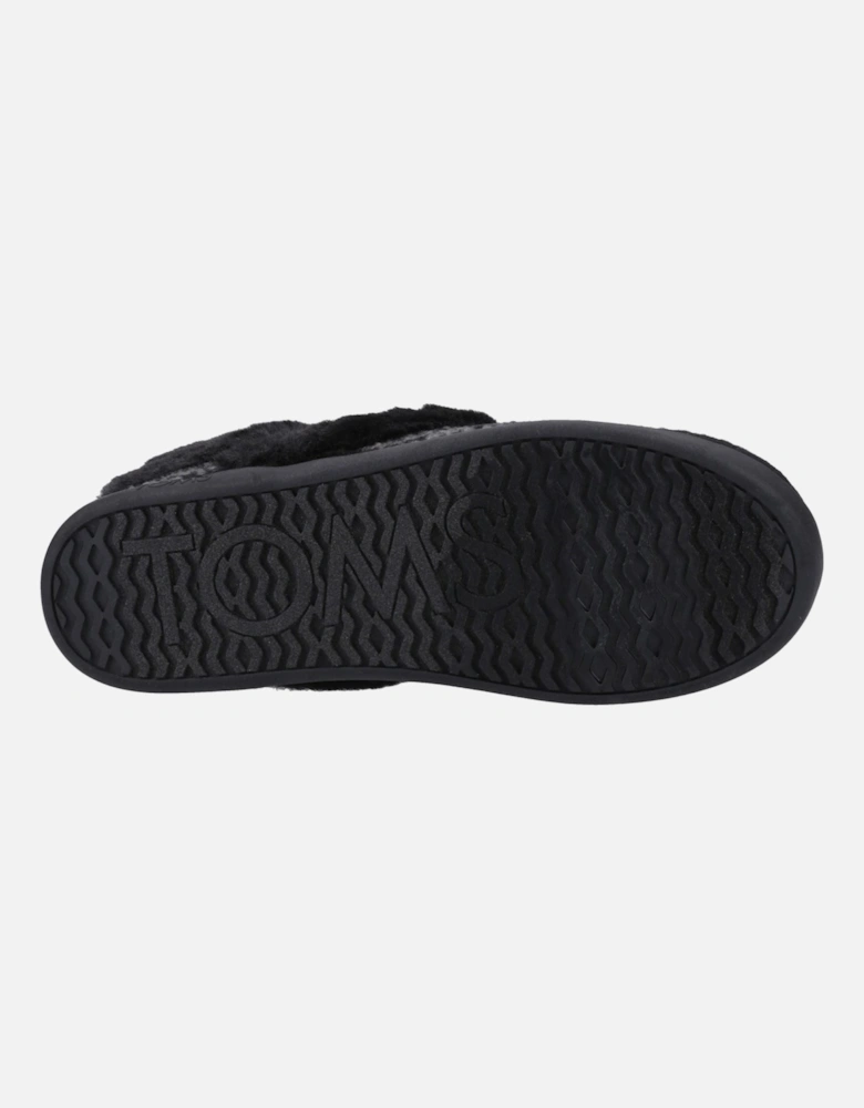 Oslo Polyester Women's Black Slippers
