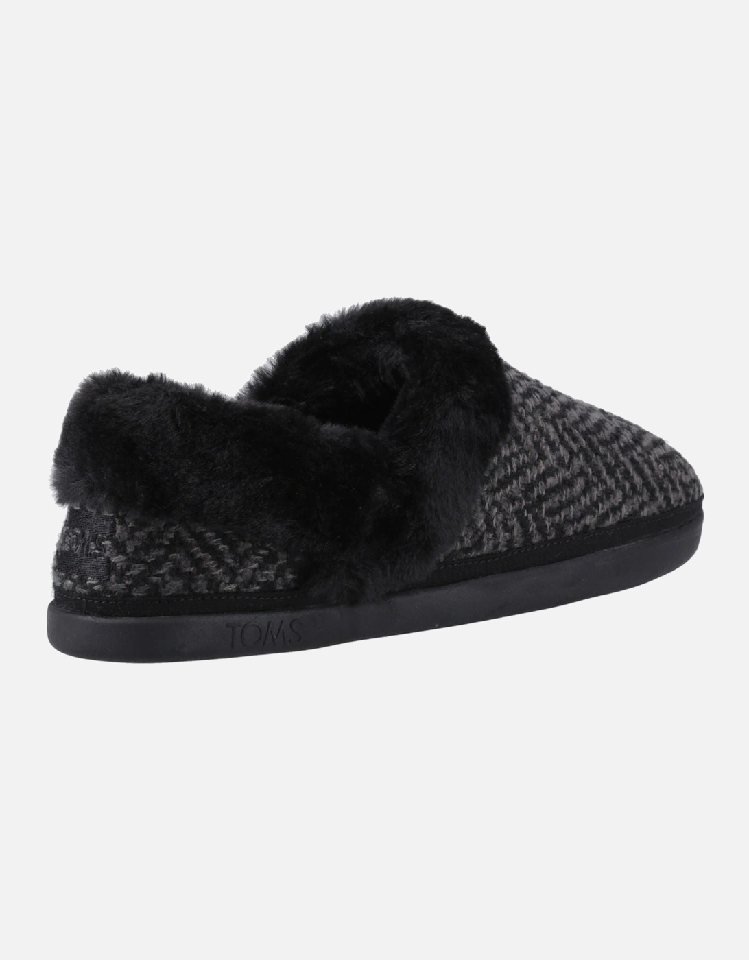 Oslo Polyester Women's Black Slippers