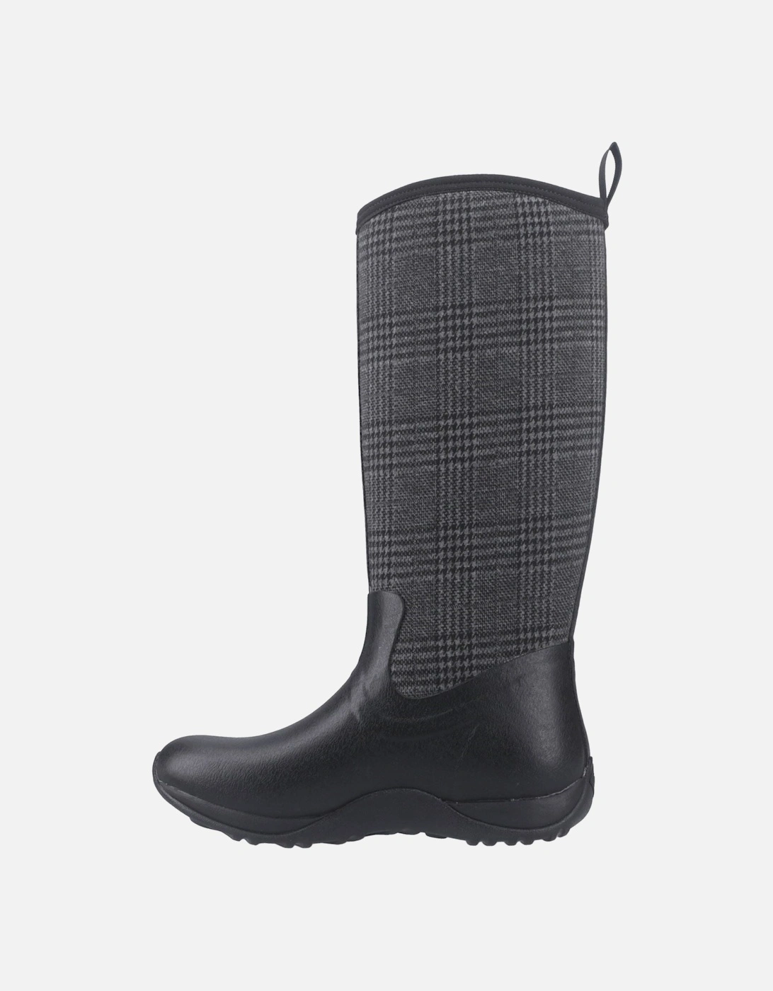 Muck Boots Arctic Adventure Rubber Women's Black/Plaid Winter Knee High Boots