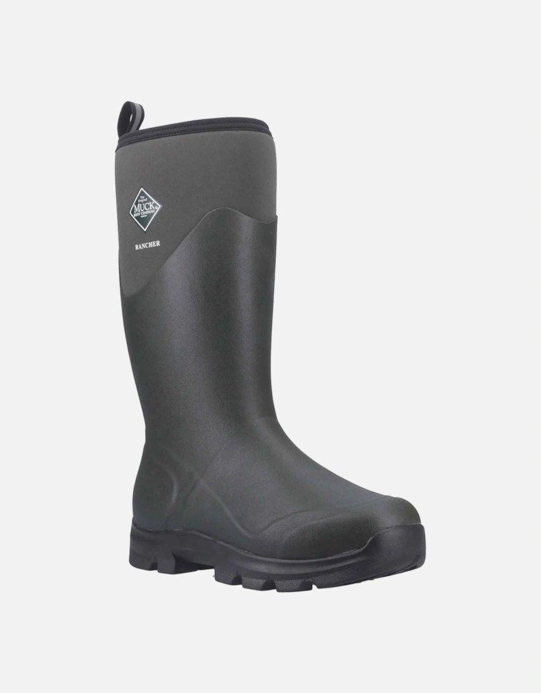 Muck Boots Rancher Rubber Men's Dusty Olive/Black Winter Knee High Boots