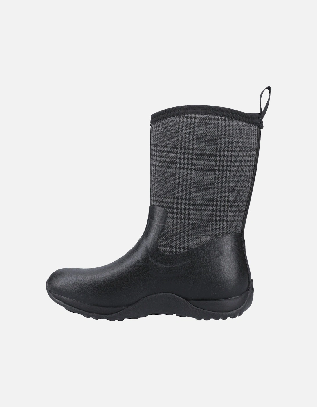Muck Boots Arctic Weekend Rubber Women's Black/Plaid Winter Mid Calf Boots
