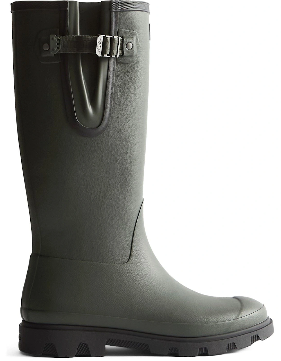 Downpour Adjustable Boot Rubber Women's Dark Olive/Black Wellington Boots