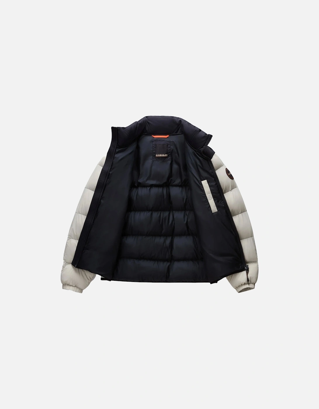 Molveno Stand Puffer Jacket Grey Will