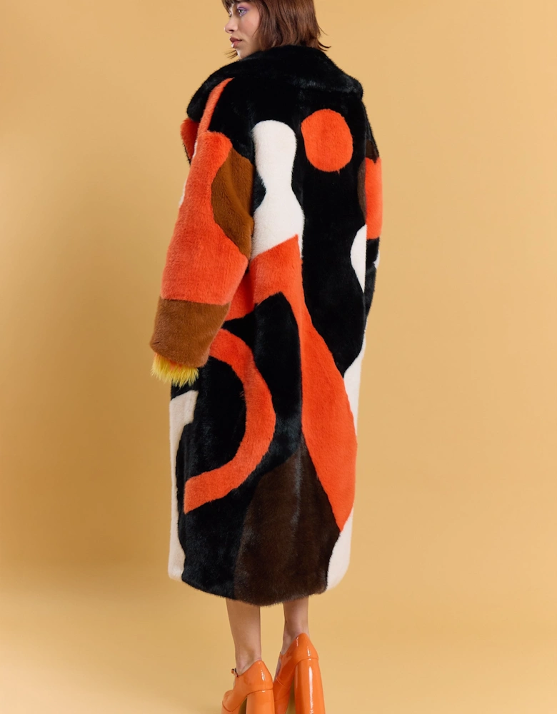 Hand Crafted Bamboo Faux Fur Lucky Coat