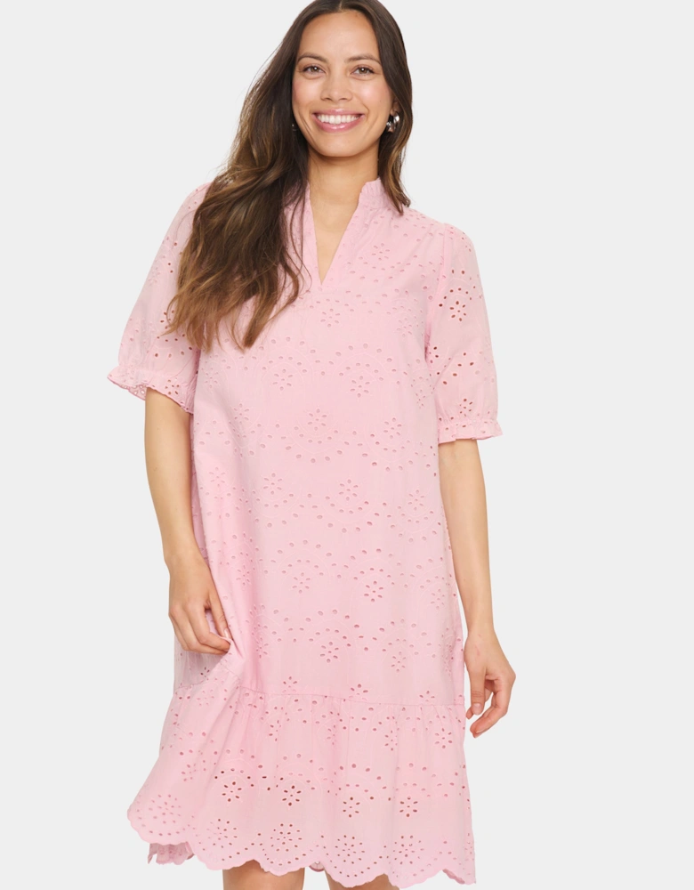 GeleksaSZ Broderie Midi Dress