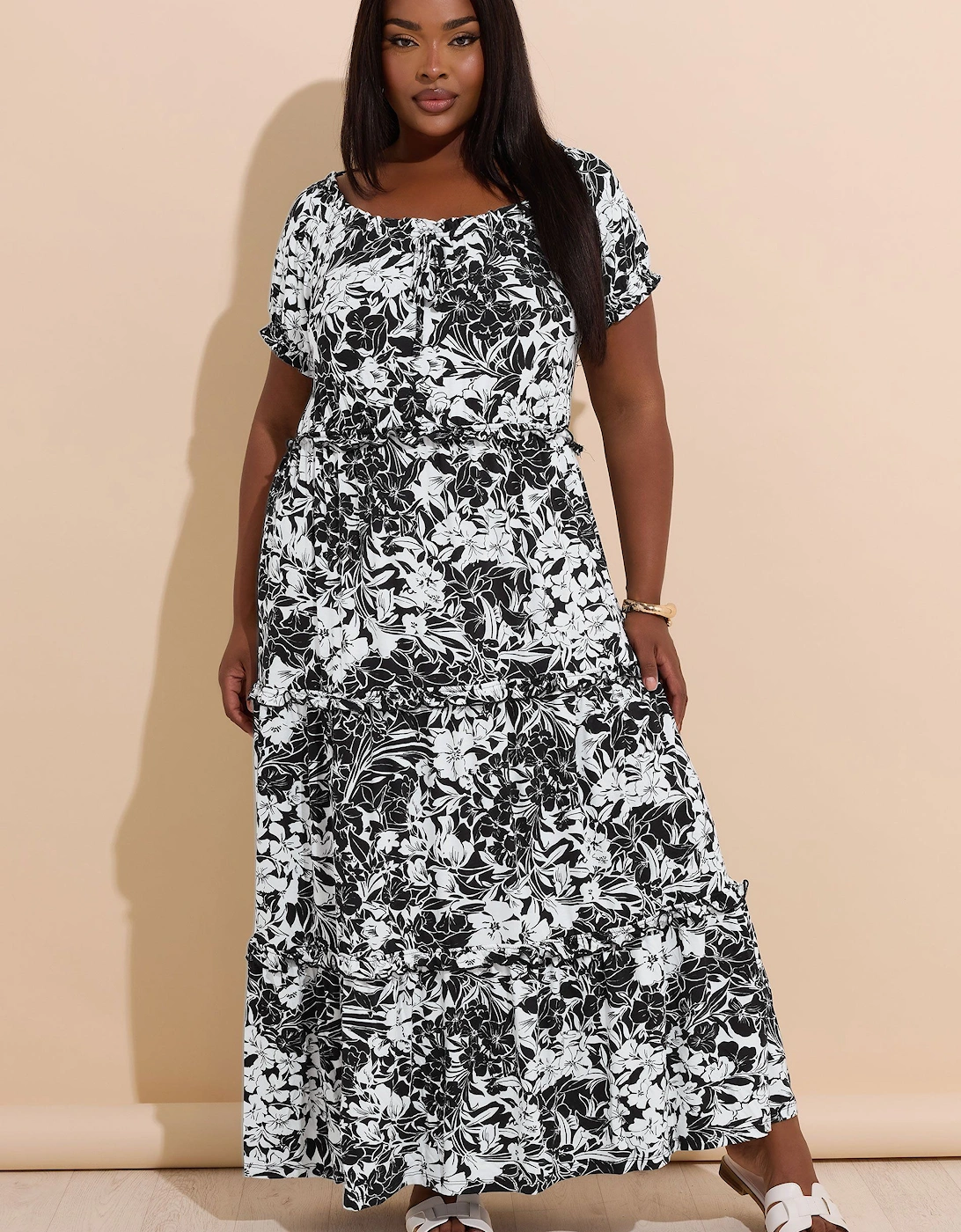 Milkmaid Maxi Dress, 2 of 1