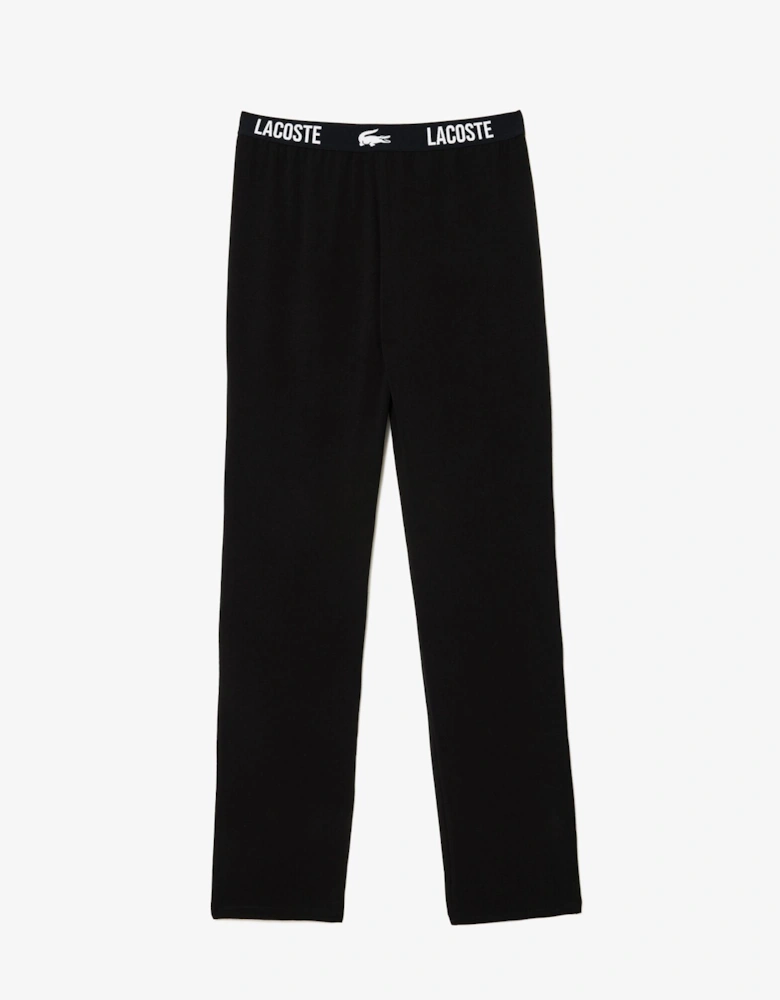 Cotton Jersey Mens Pyjama Bottoms - Black 031