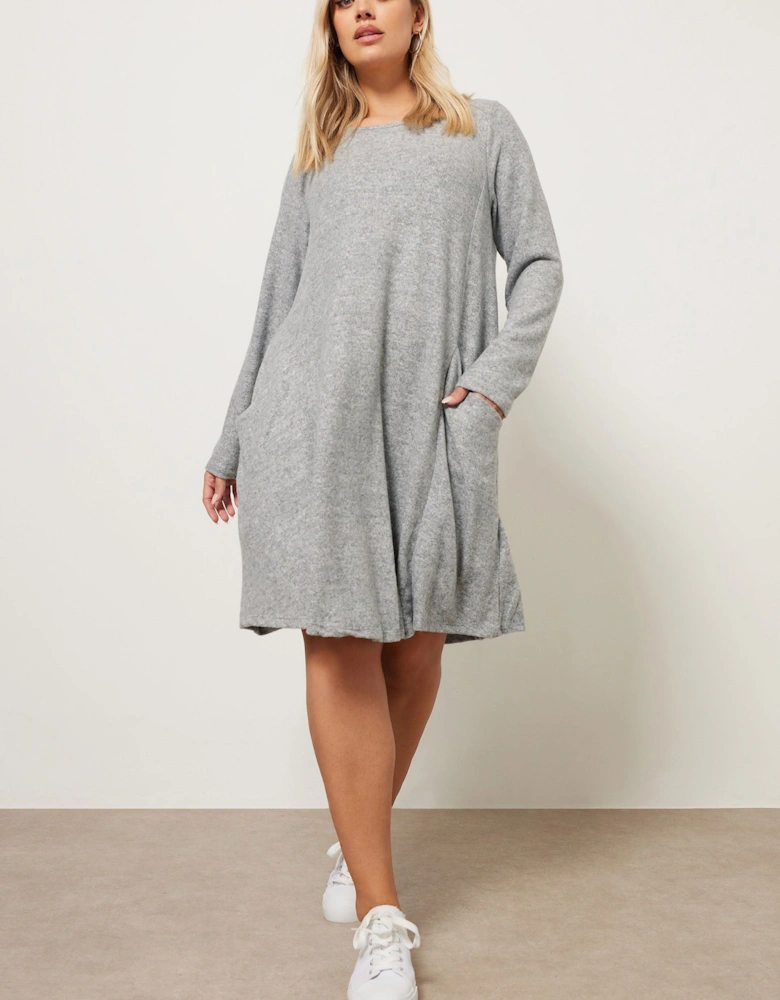 Soft Touch Pocket Swing Dress