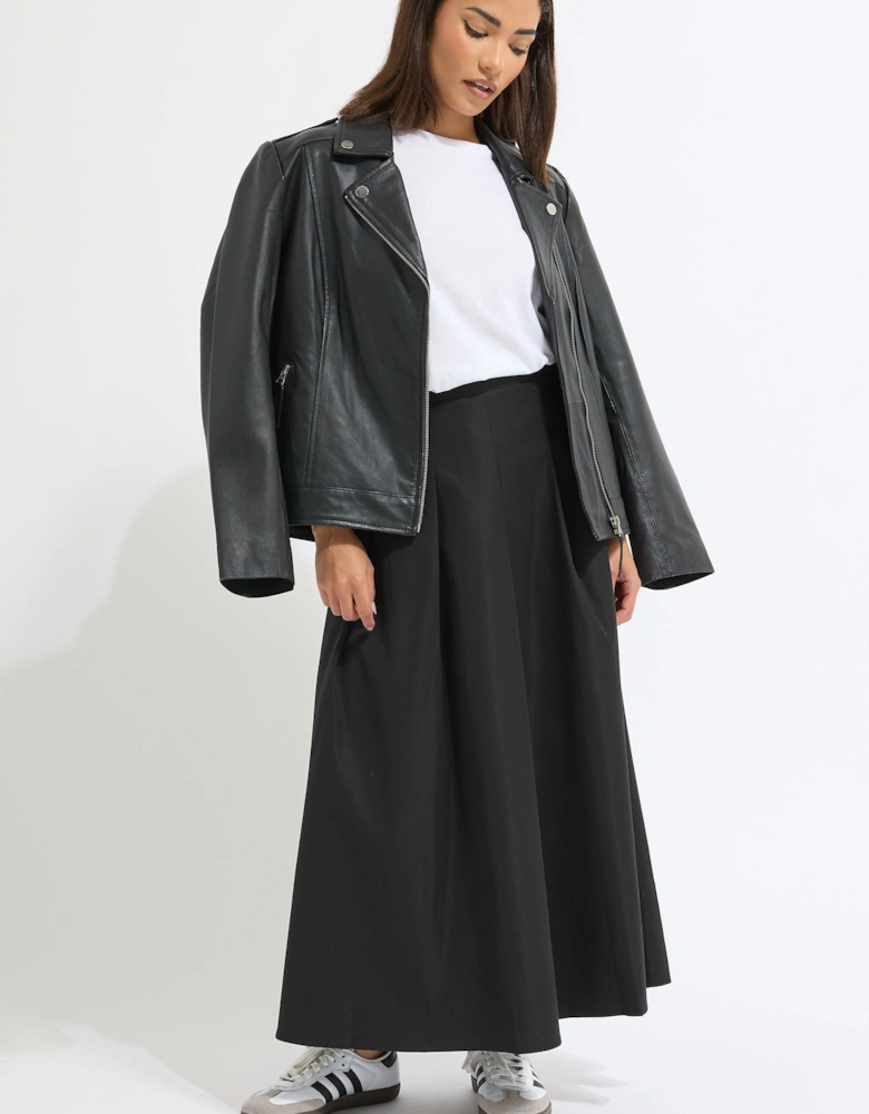 Petite Pleated Midaxi Skirt