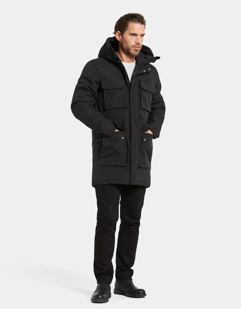 Aiden Mens Parka - Black 060