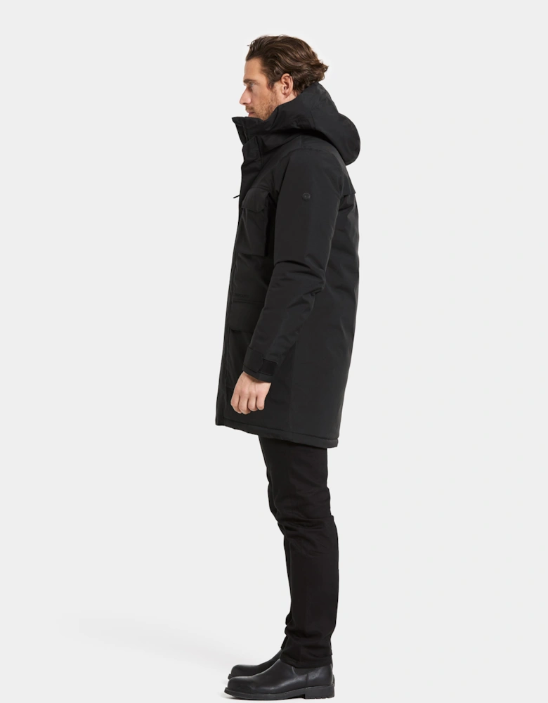 Aiden Mens Parka - Black 060
