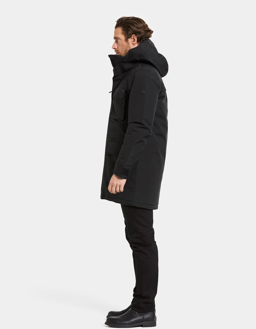 Aiden Mens Parka - Black 060
