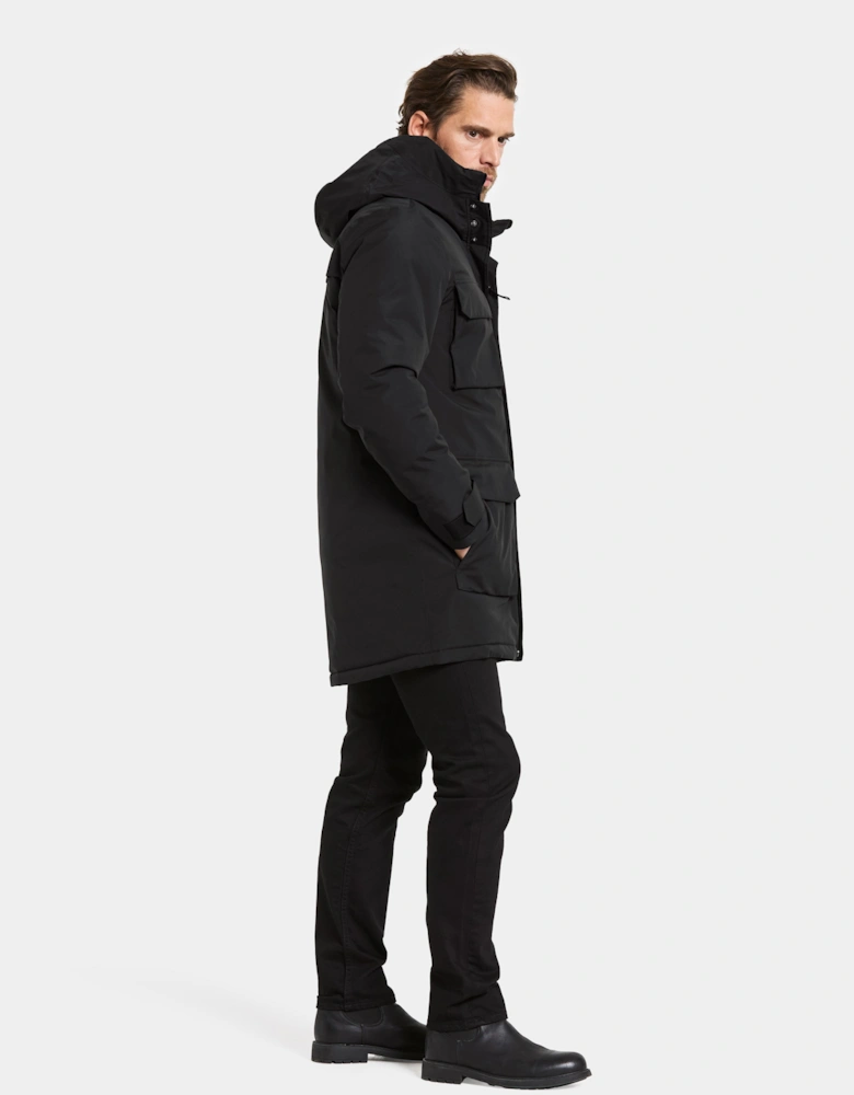 Aiden Mens Parka - Black 060