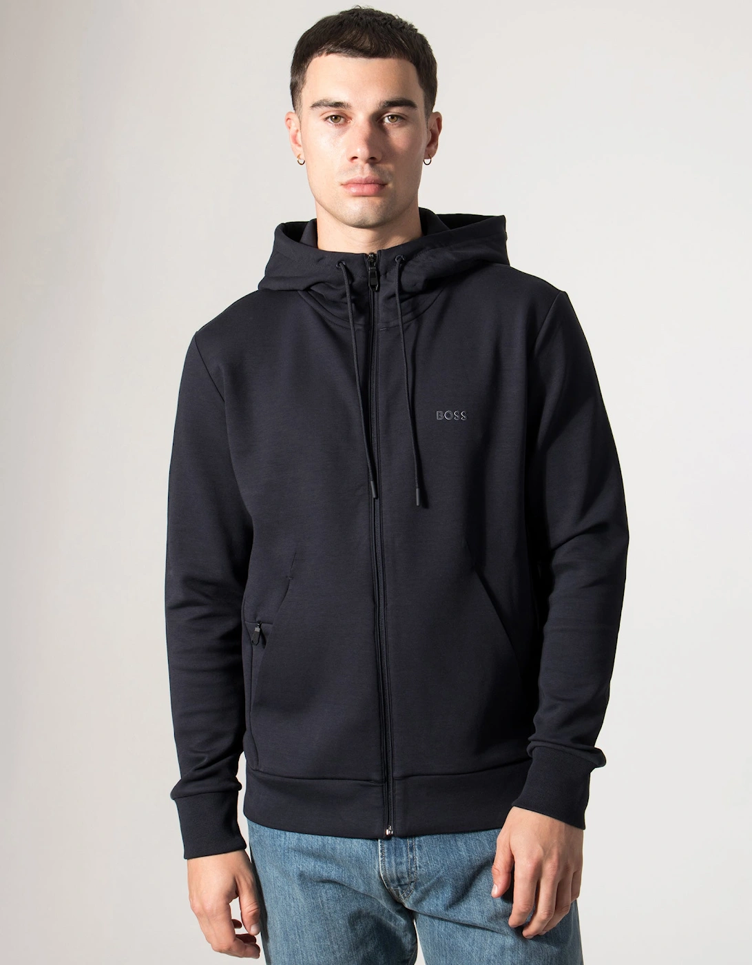 Zip Through Saggy Hoodie, 6 of 5