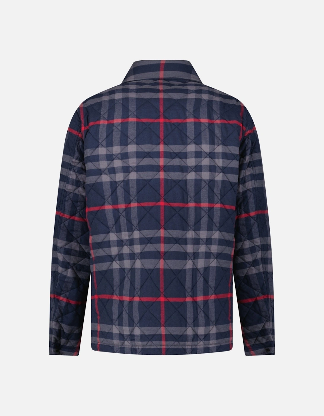 Burberry 'Forres' Diamond Quilted Jacket Navy