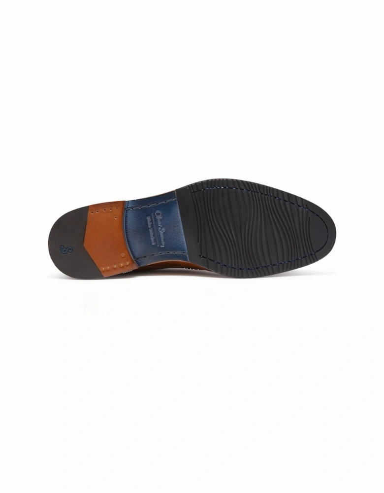 Farleton Mens Milled Leather Chukka Boots - Light Tan