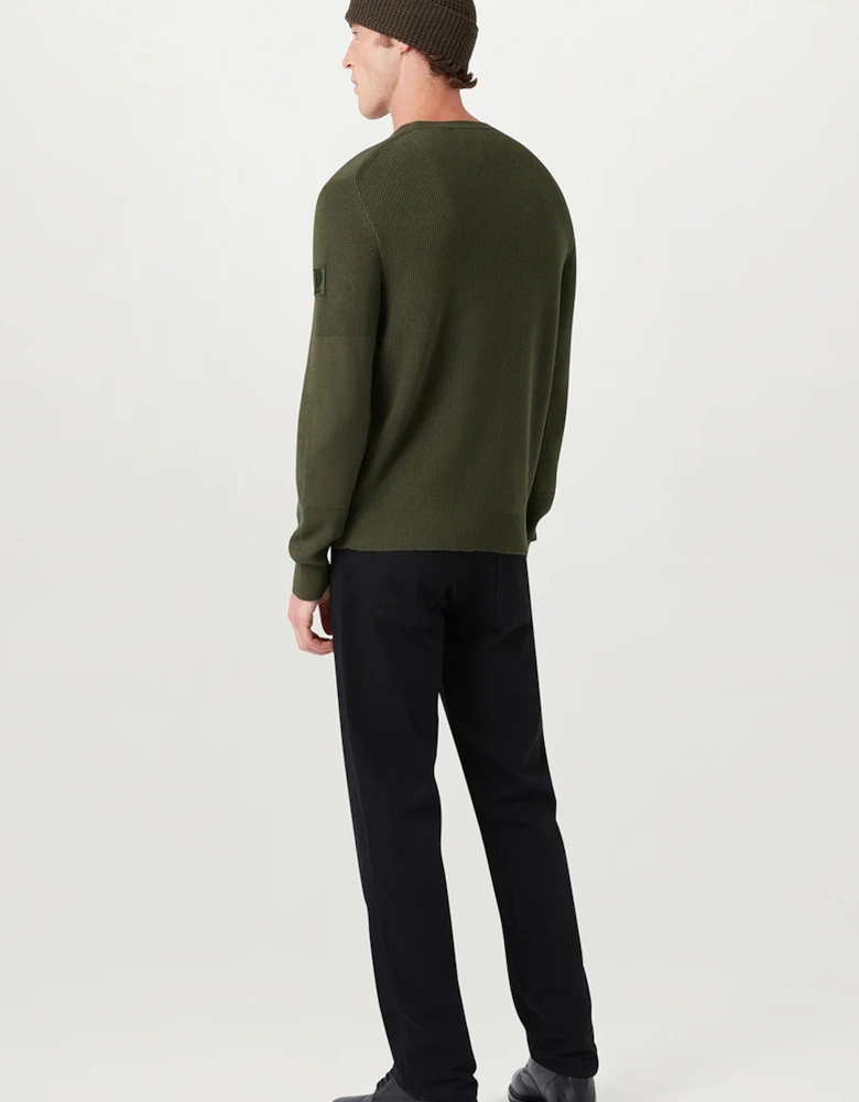 Commander Crewneck Sweater Green