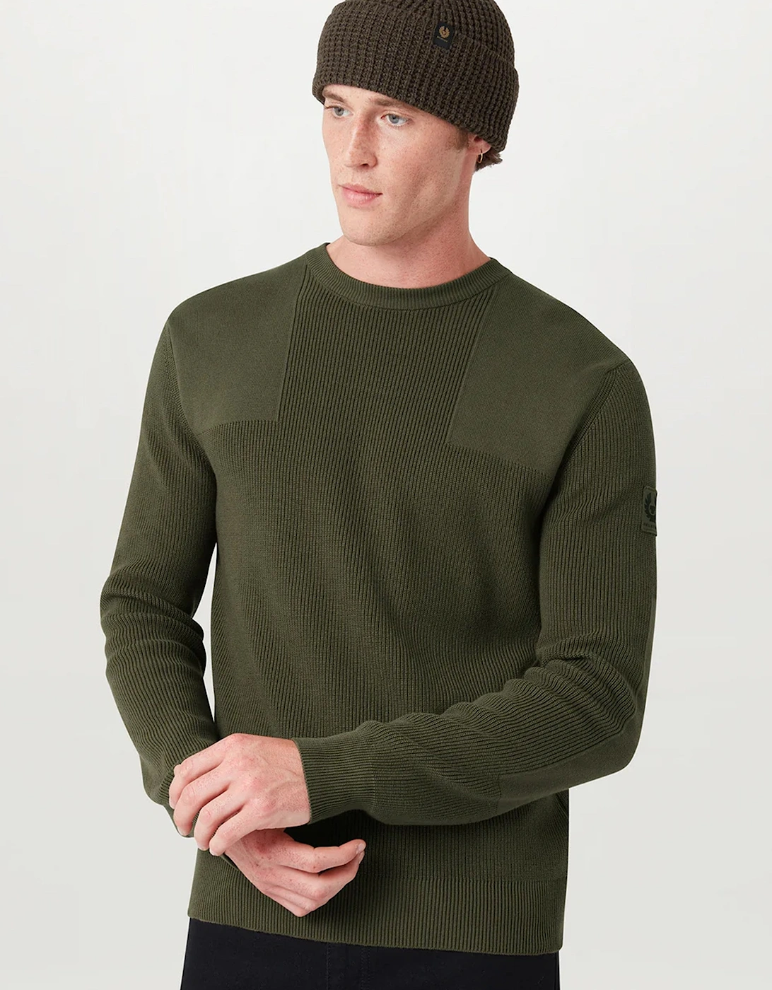 Commander Crewneck Sweater Green