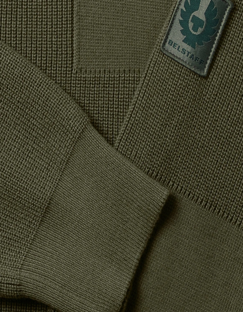 Commander Crewneck Sweater Green