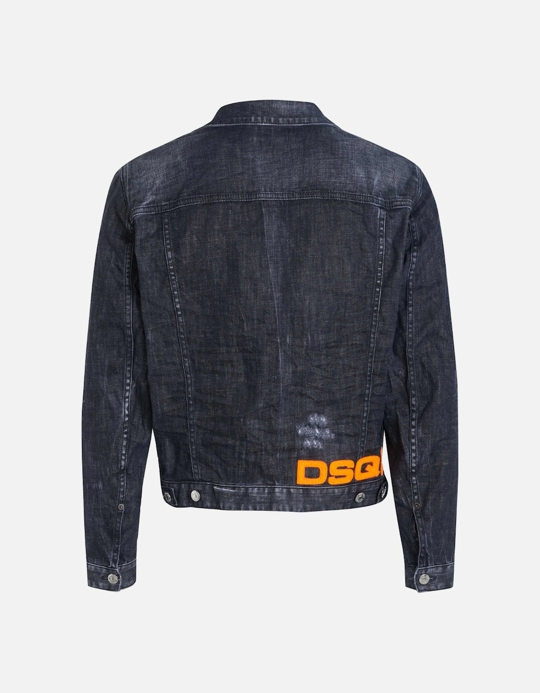 Dean Jean Jacket Black Denim Jacket, 3 of 2