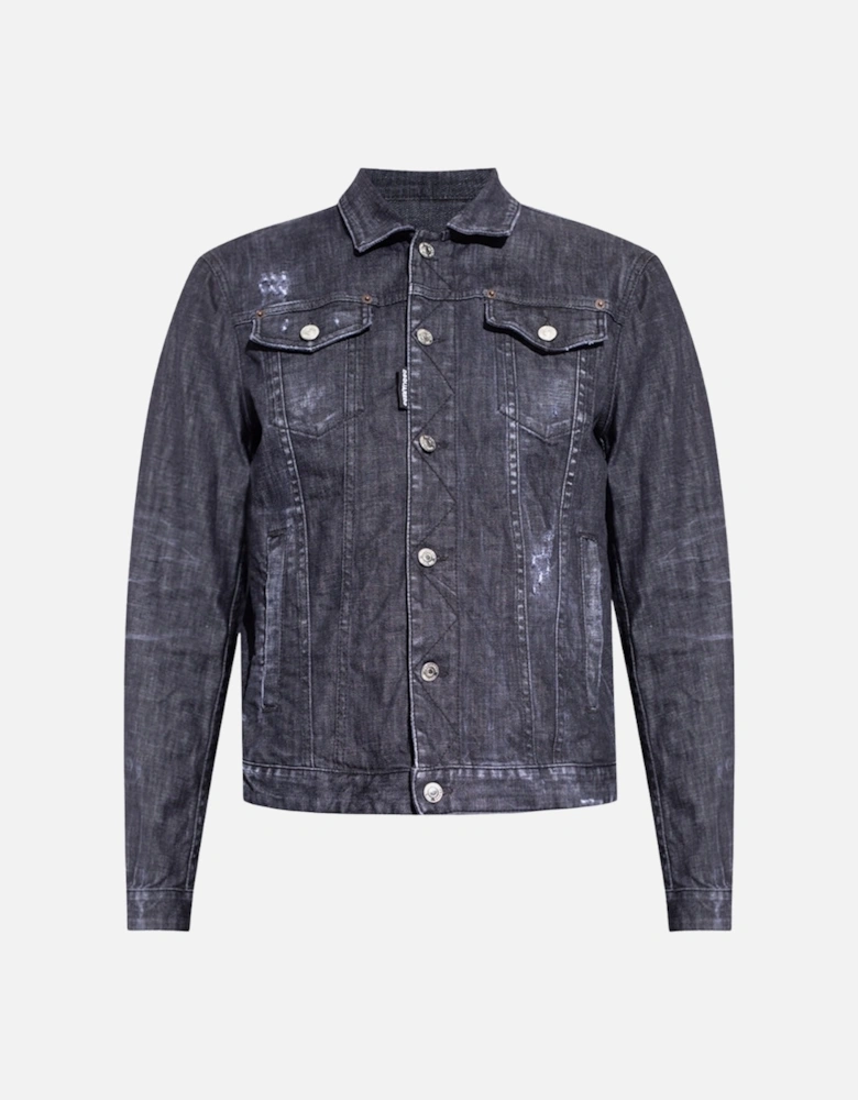 Dean Jean Jacket Black Denim Jacket