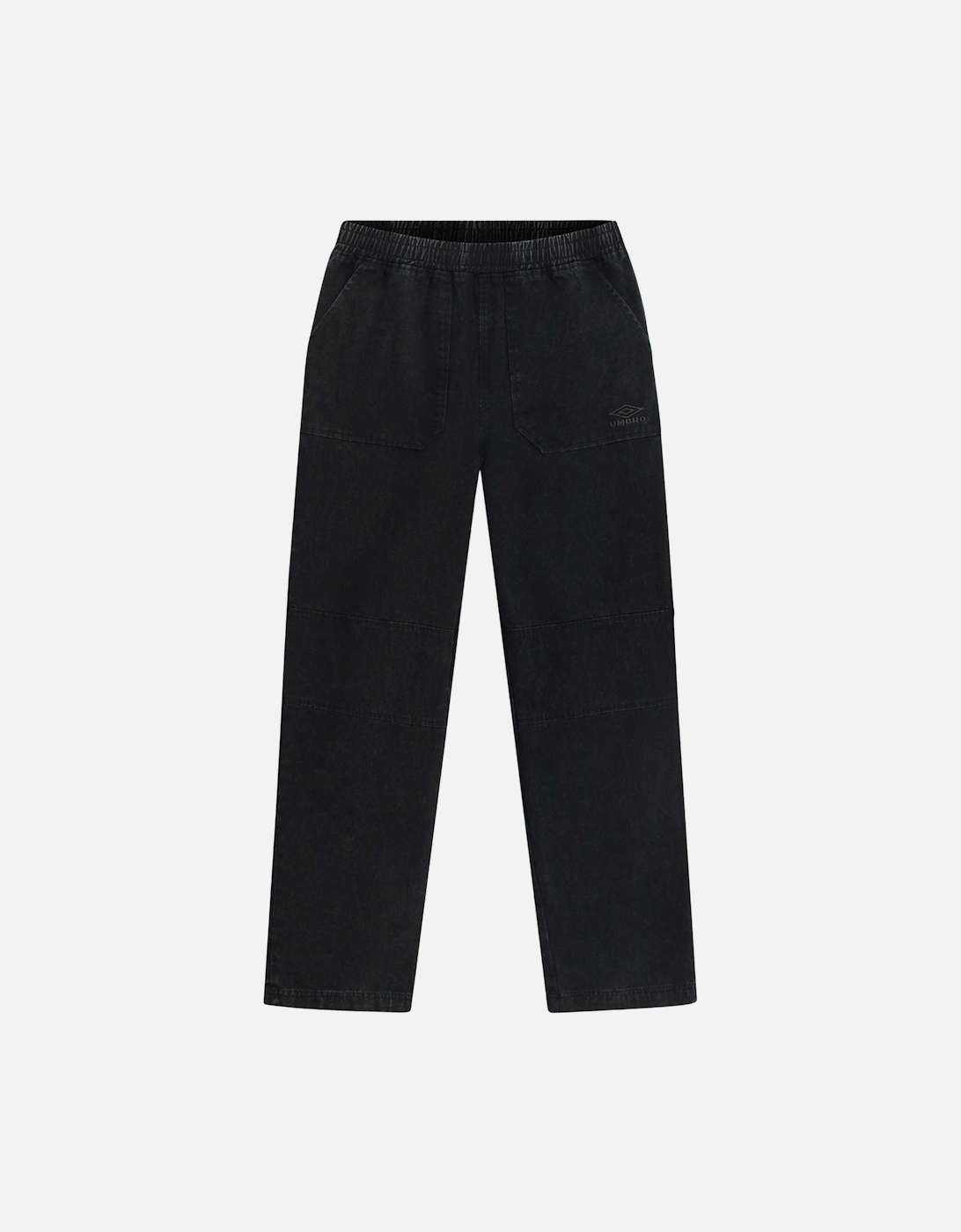 Mens Drill Washed Tracksuit Bottoms, 3 of 2