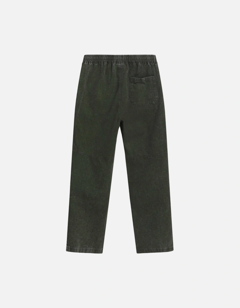 Mens Drill Washed Tracksuit Bottoms
