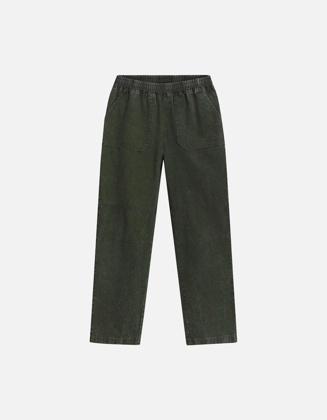 Mens Drill Washed Tracksuit Bottoms, 3 of 2