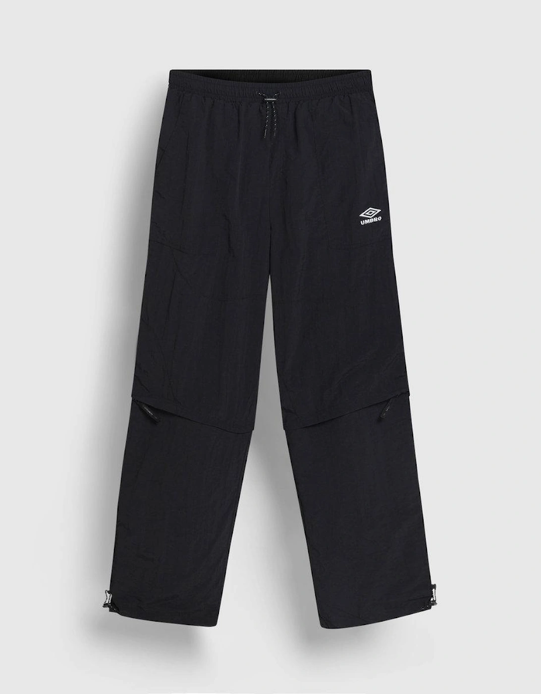Mens Zip-Off Loose Fit Tracksuit Bottoms, 2 of 1