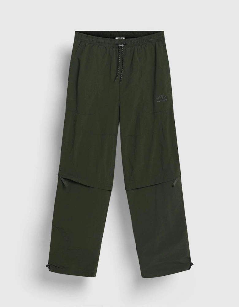 Mens Zip-Off Loose Fit Tracksuit Bottoms