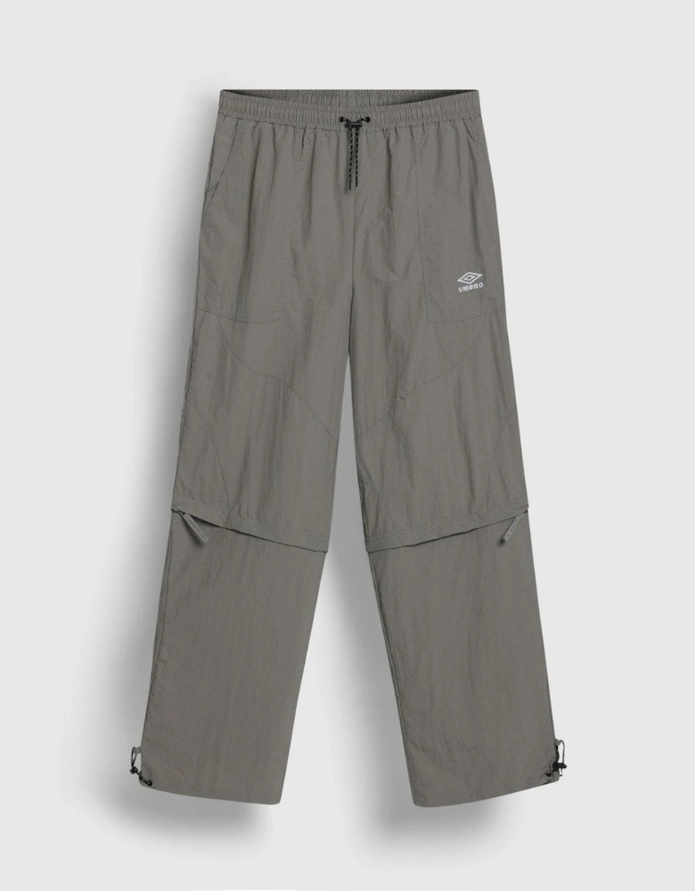 Mens Zip-Off Loose Fit Tracksuit Bottoms