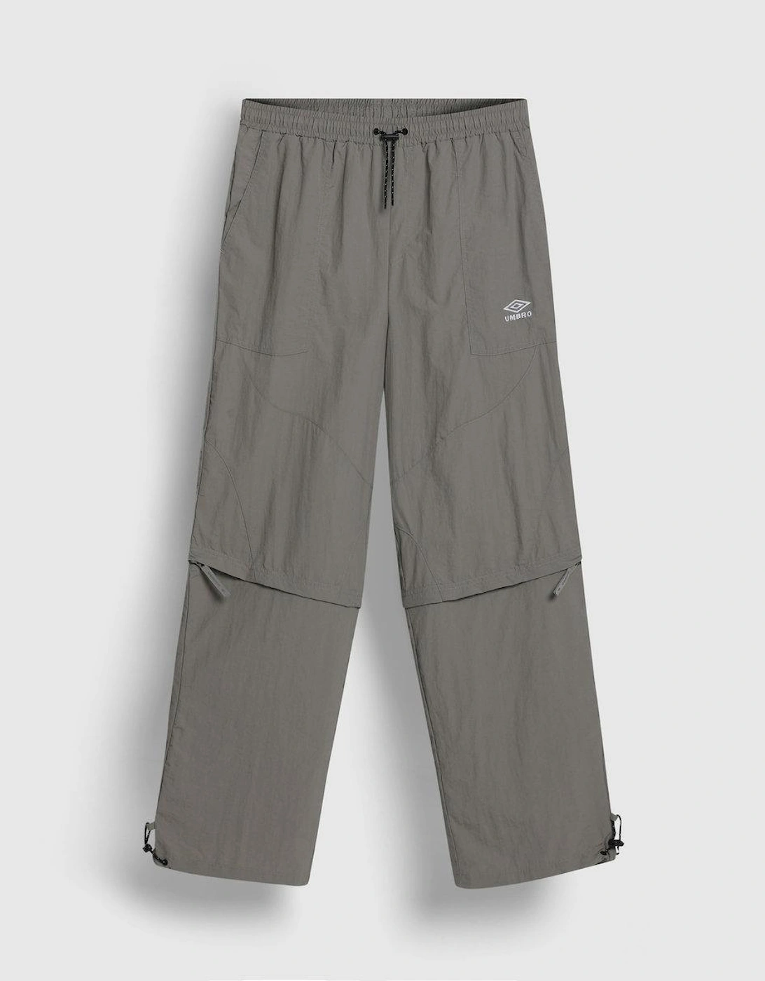 Mens Zip-Off Loose Fit Tracksuit Bottoms, 2 of 1