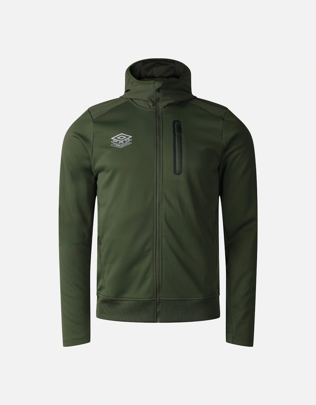 Mens Pro Training Full Zip Hoodie, 3 of 2