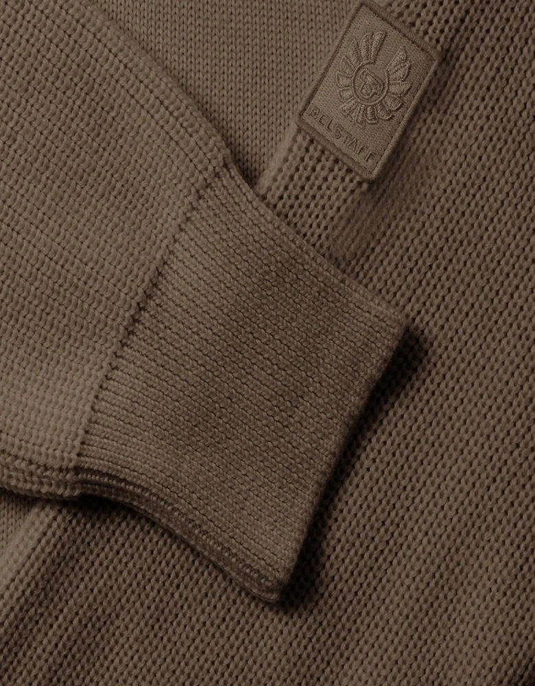Aspect Crewneck Jumper Khaki