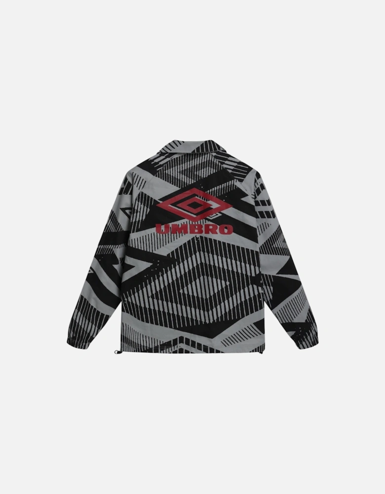Mens Printed Drill Top