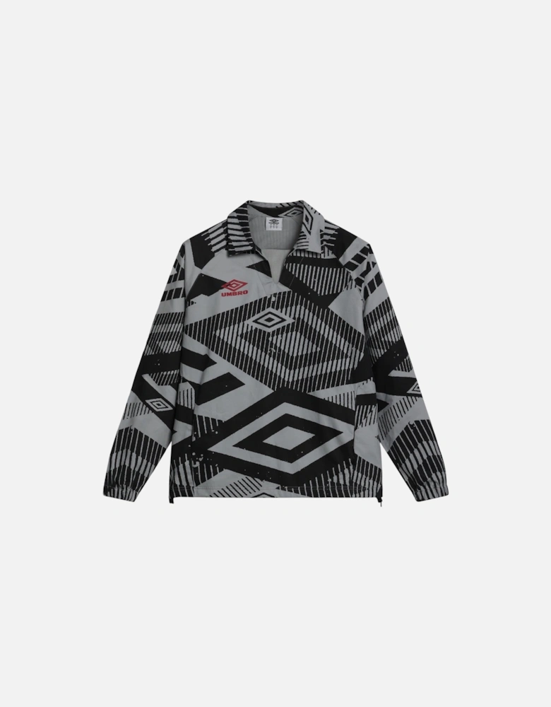 Mens Printed Drill Top