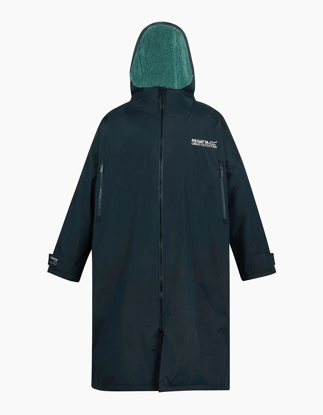 Regatta Unisex Navy Ivy Moss Adult Spirit Of Adventure Waterproof Changing Robe - Size Xs-S