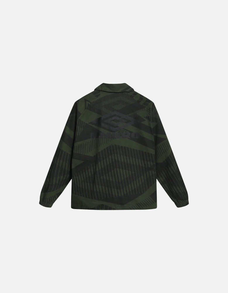 Mens Printed Drill Top