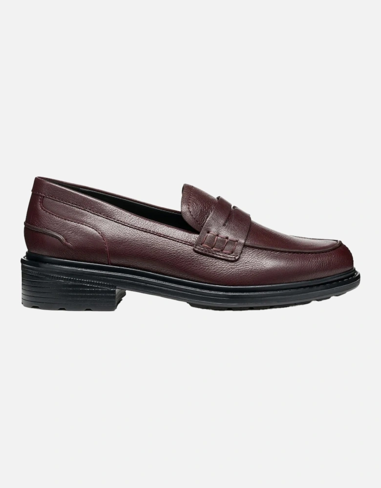 Womens/Ladies Walk Pleasure Leather Moccasins