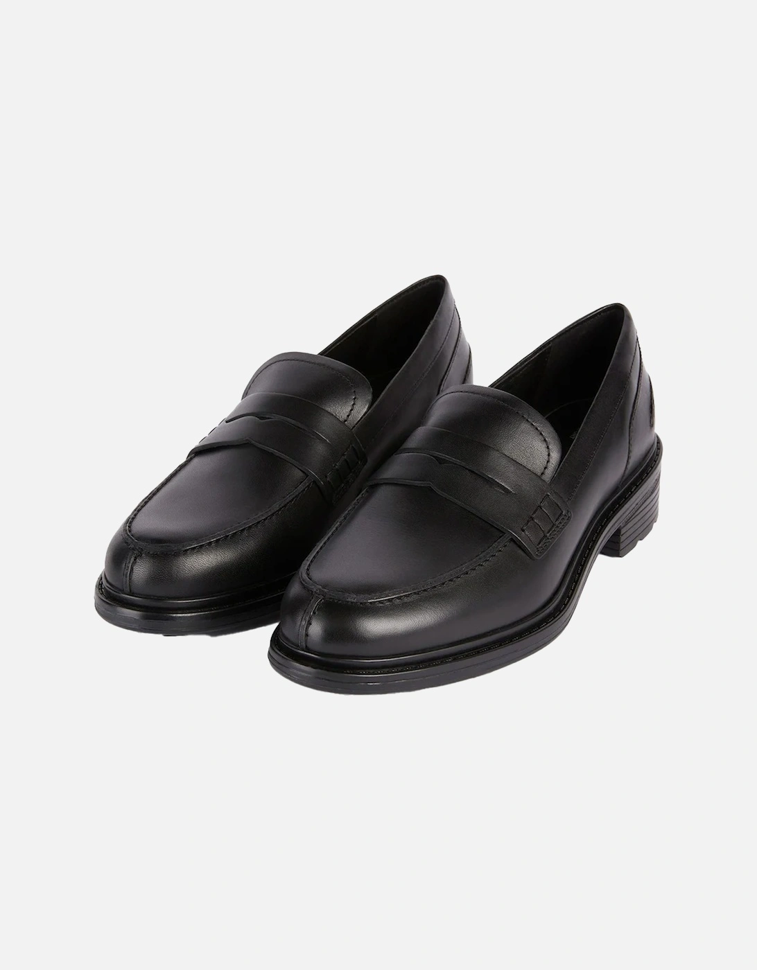 Womens/Ladies Walk Pleasure Leather Moccasins, 6 of 5