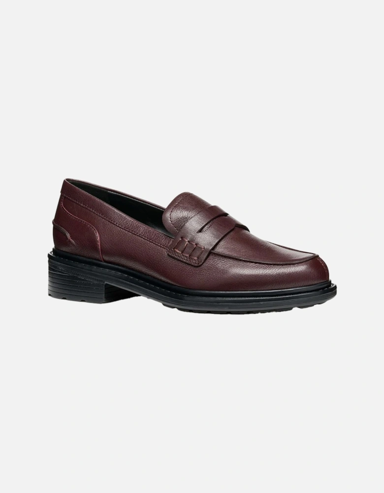 Womens/Ladies Walk Pleasure Leather Moccasins