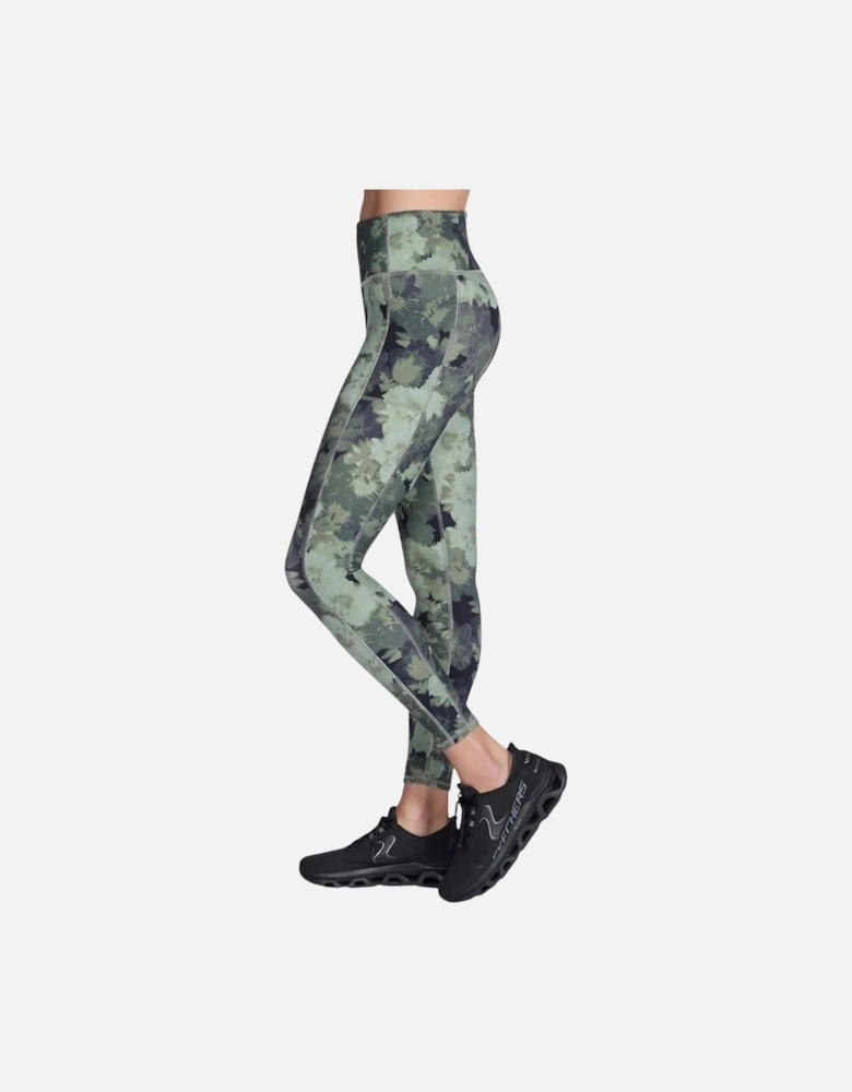 Womens/Ladies Go Flex Ribbed Leggings