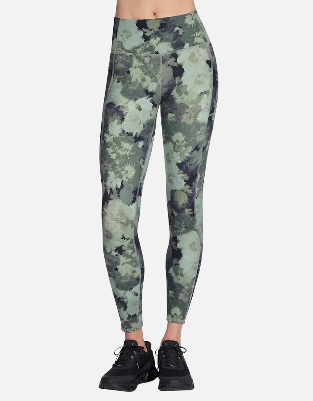 Womens/Ladies Go Flex Ribbed Leggings, 4 of 3