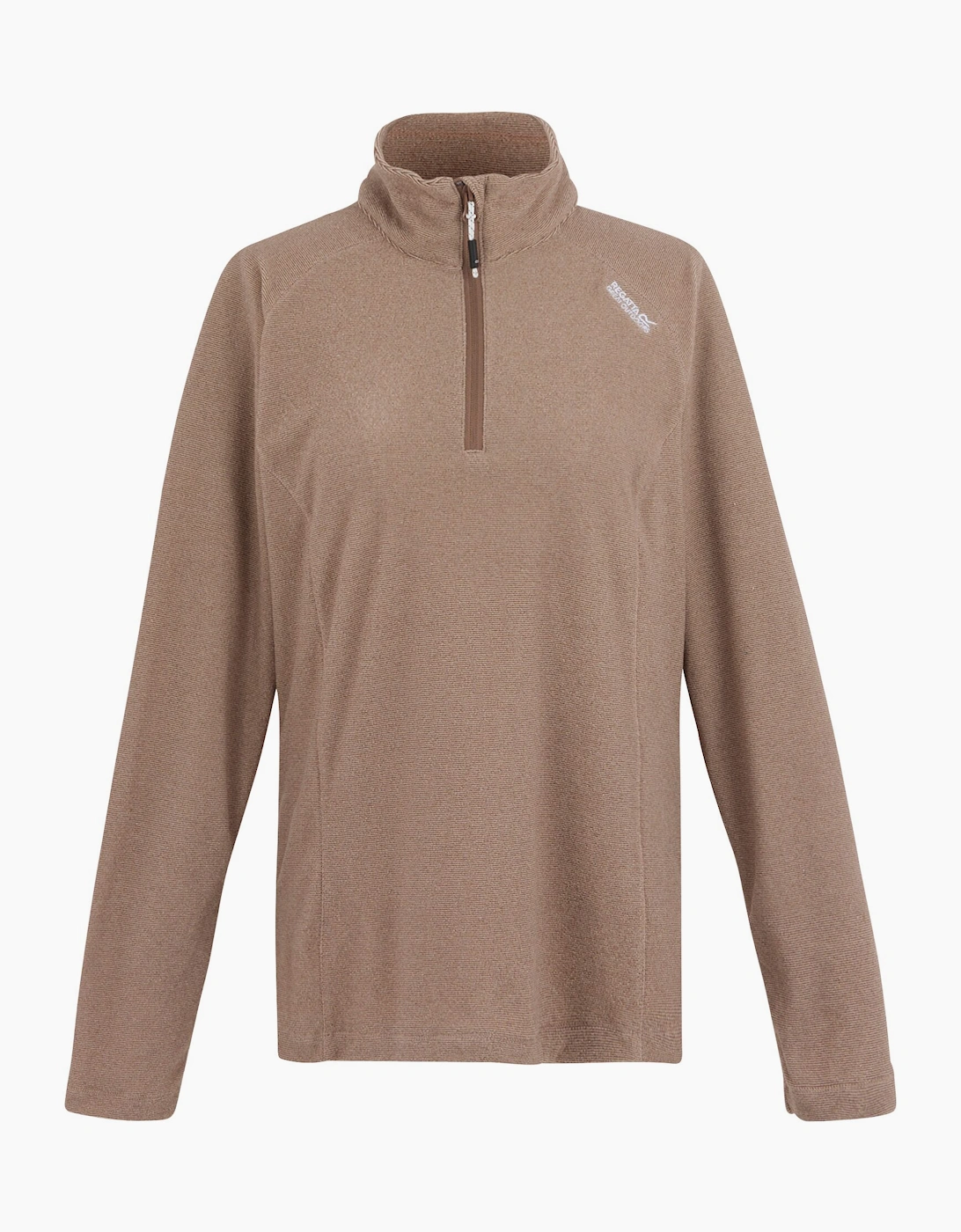 Regatta Women's Brown Great Outdoors / Montes Half Zip Fleece Top - Size: 12