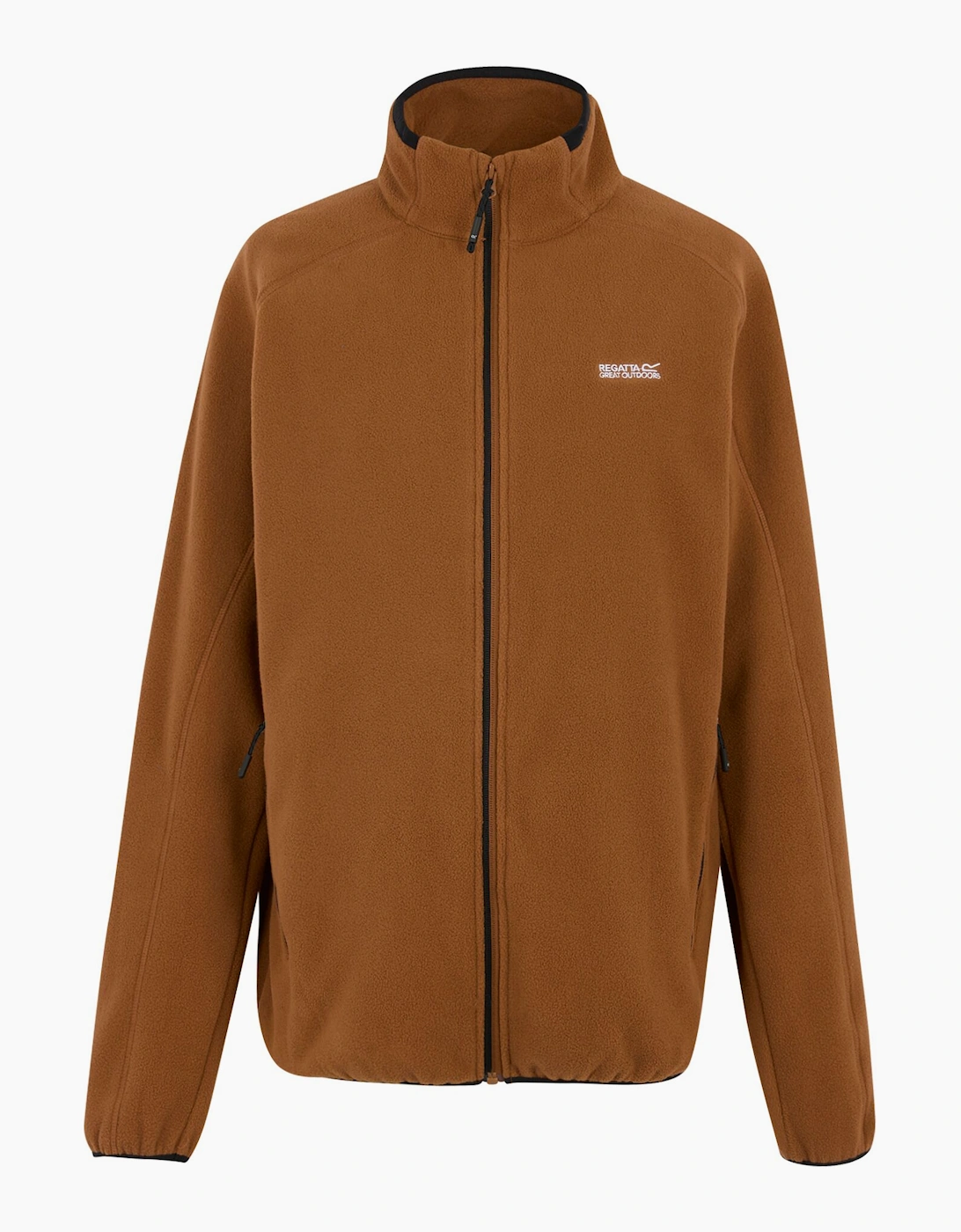 Men's Regatta Mens Hadfield Full Zip Fleece Jacket - Nut Brown - Size: 3XL
