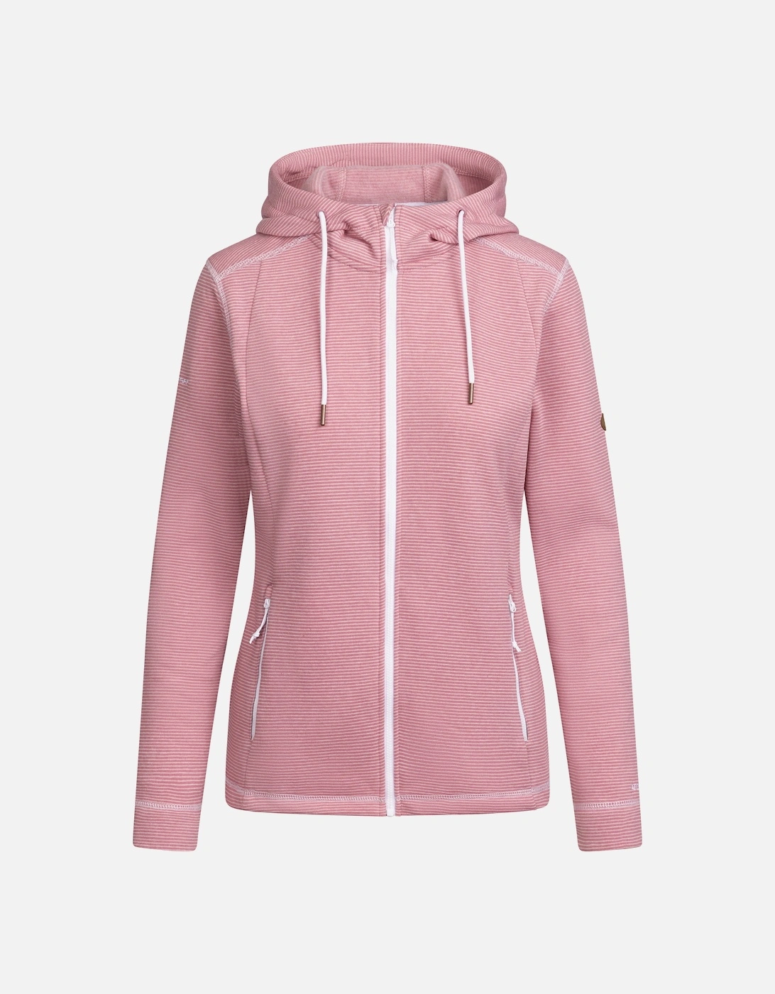 Womens/Ladies Rootless Stripe Marl AT200 Fleece Jacket, 4 of 3