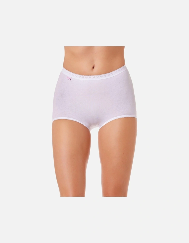Three Pack Cotton Maxi Briefs