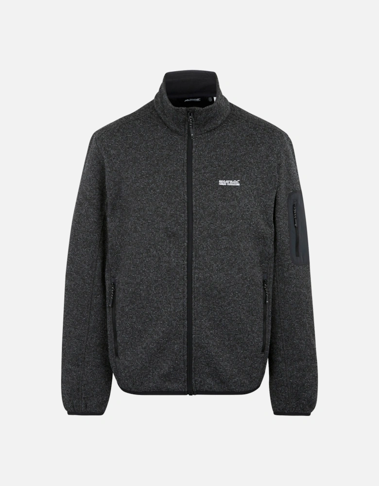 Mens Newhill Marl Full Zip Fleece Jacket