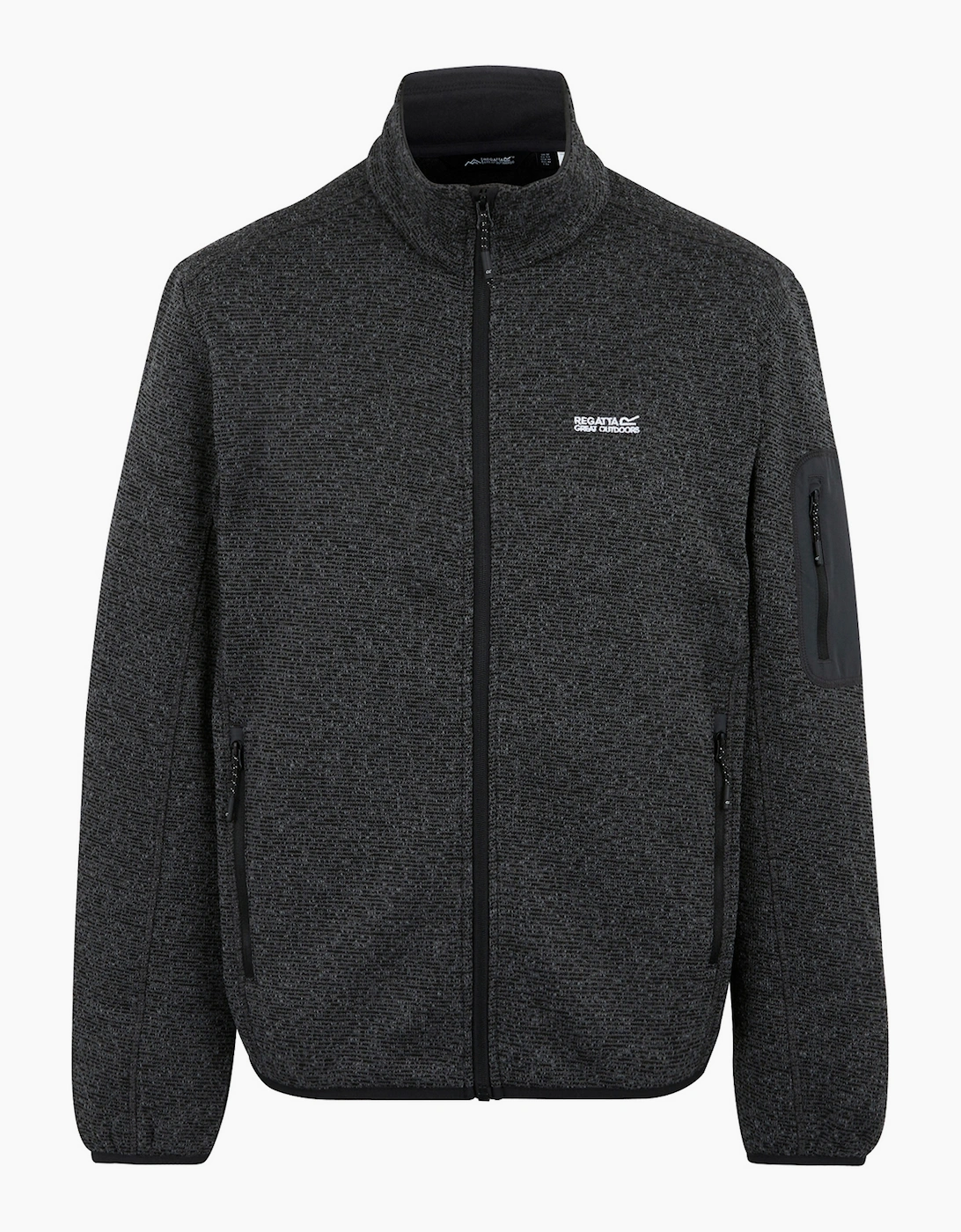 Regatta Men's Regatta Mens Newhill Marl Full Zip Fleece Jacket - Grey