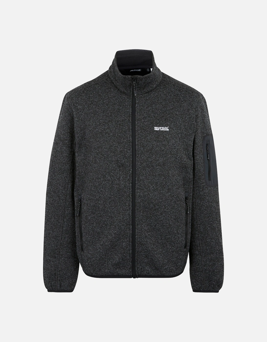 Mens Newhill Marl Full Zip Fleece Jacket, 6 of 5